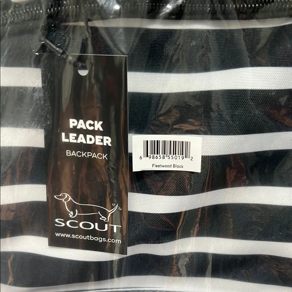 Brand new, with tag Scout Pack Leader Backpack in Fleetwood Black - Picture 2 of 9